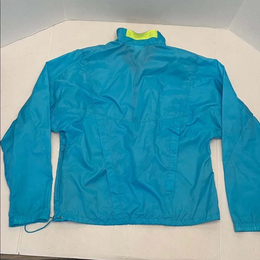 90’s NIKE VINTAGE COLORBLOCK WINDBREAKER JACKET SIZE SMALL BLUE